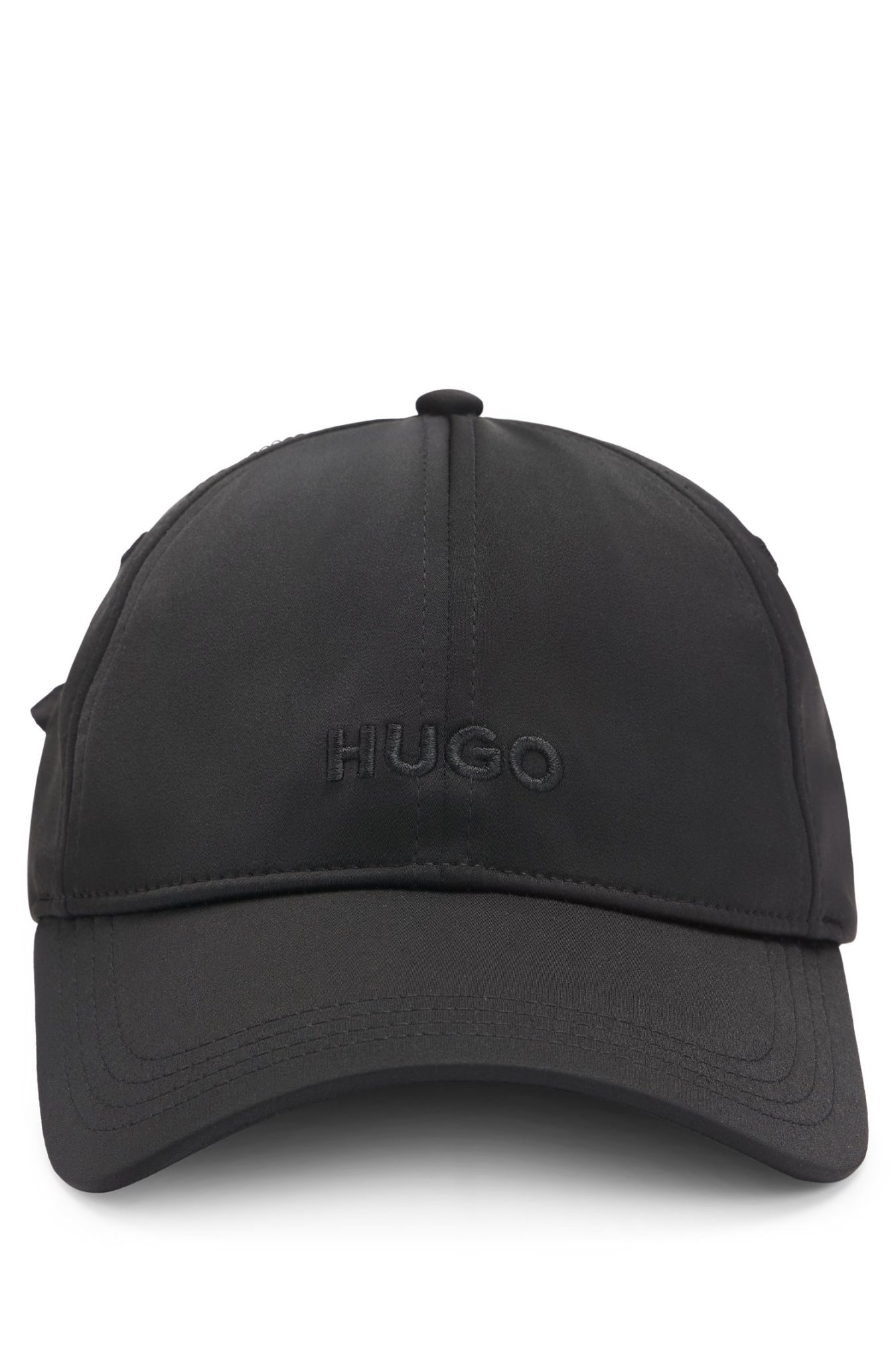 Hugo Boss Casquette en taffetas avec fermeture ruban en jacquard tissé