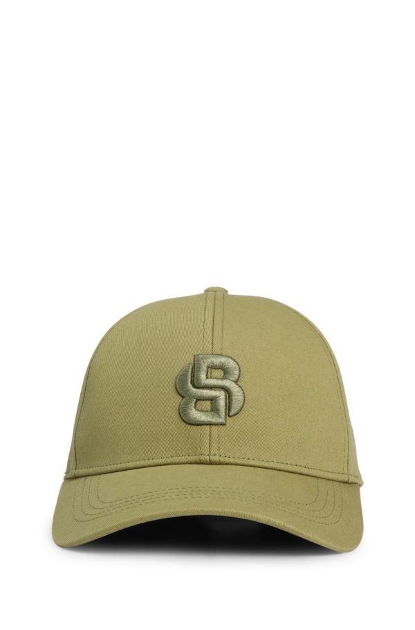 Hugo Boss Casquette en twill de coton avec monogramme Double B brodé