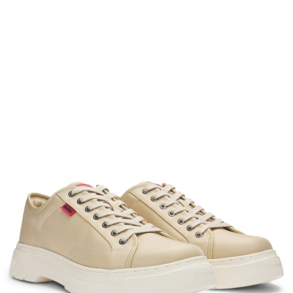 Chaussures derby à la tige texturée avec semelle extérieure en EVA – Hugo Boss