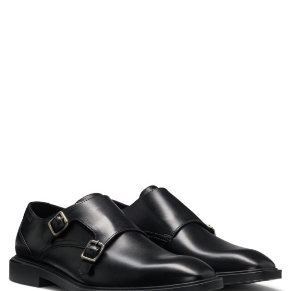 Hugo Boss Chaussures en cuir à double bride