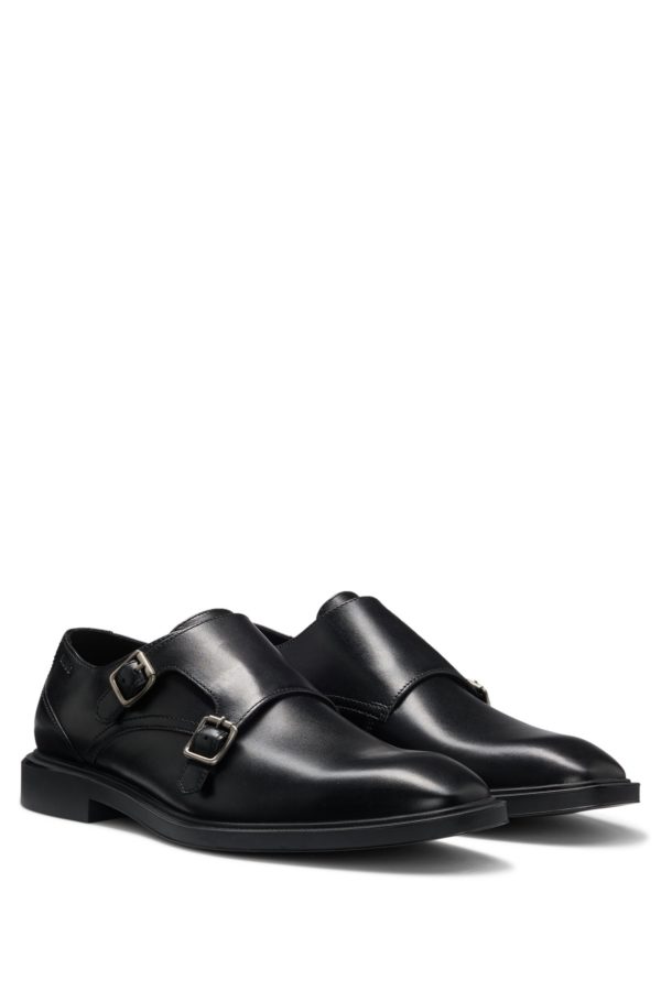 Hugo Boss Chaussures en cuir à double bride