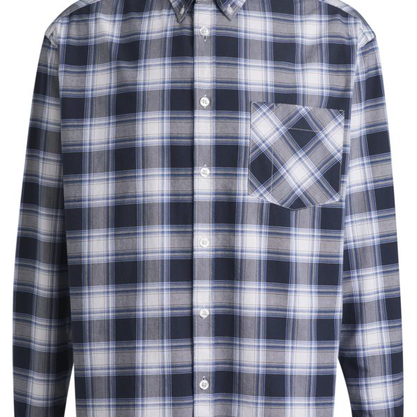 Hugo Boss Chemise Oversize en coton Oxford à carreaux