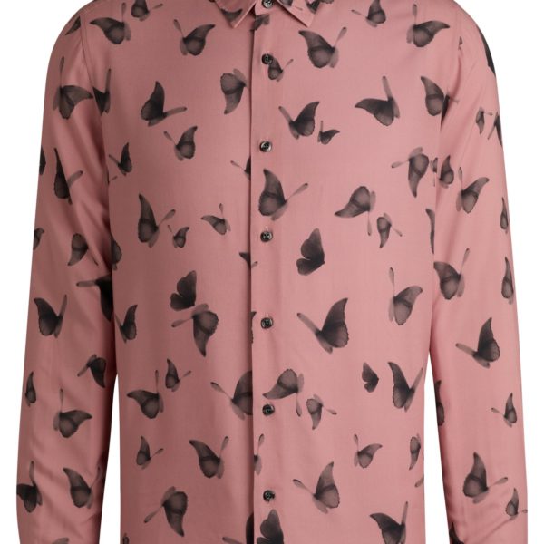 Chemise Relaxed en popeline à imprimé saisonnier – Hugo Boss
