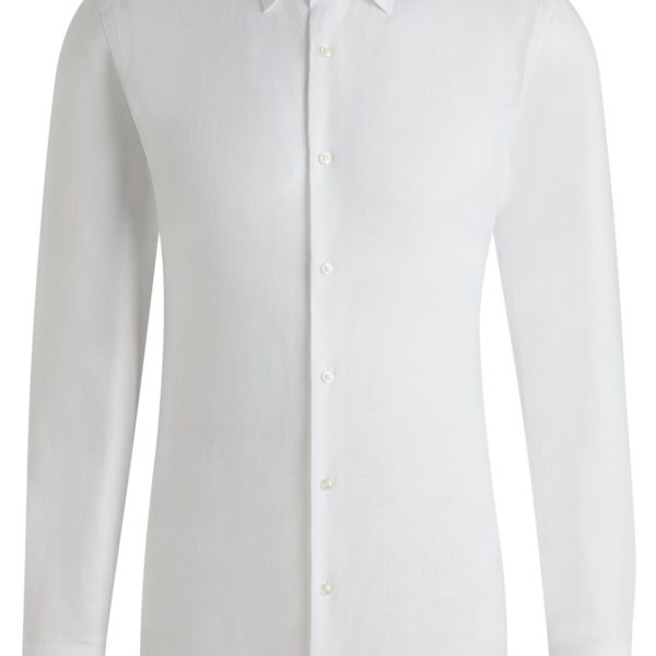 Hugo Boss Chemise Slim en lin italien