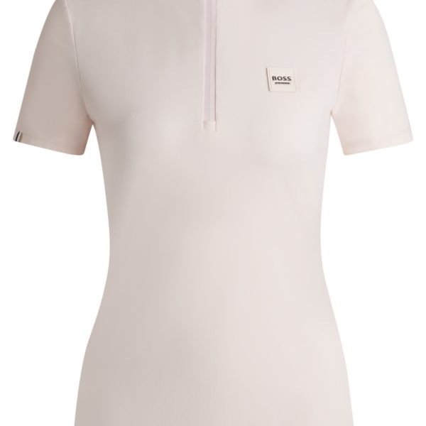Chemise de concours d’équitation en tissu stretch côtelé – Hugo Boss