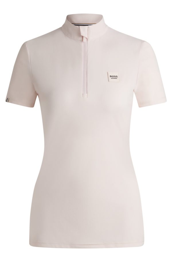 Hugo Boss Chemise de concours d’équitation en tissu stretch côtelé