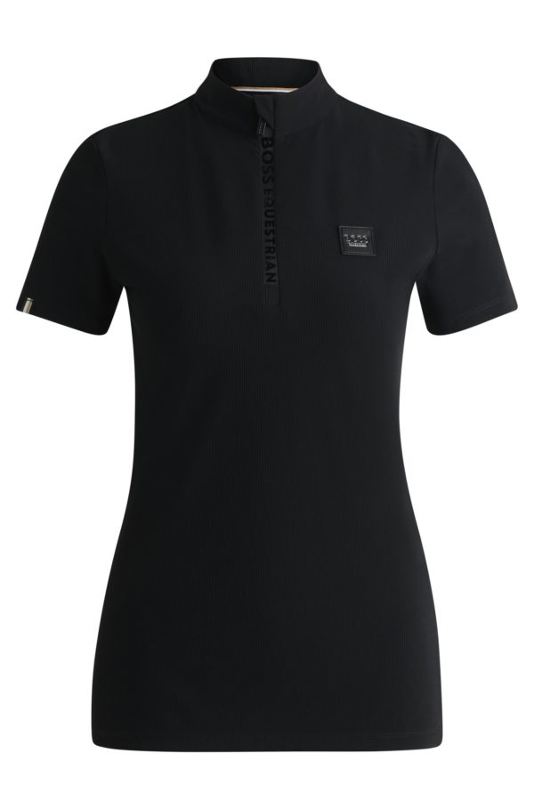Hugo Boss Chemise de concours d’équitation en tissu stretch côtelé