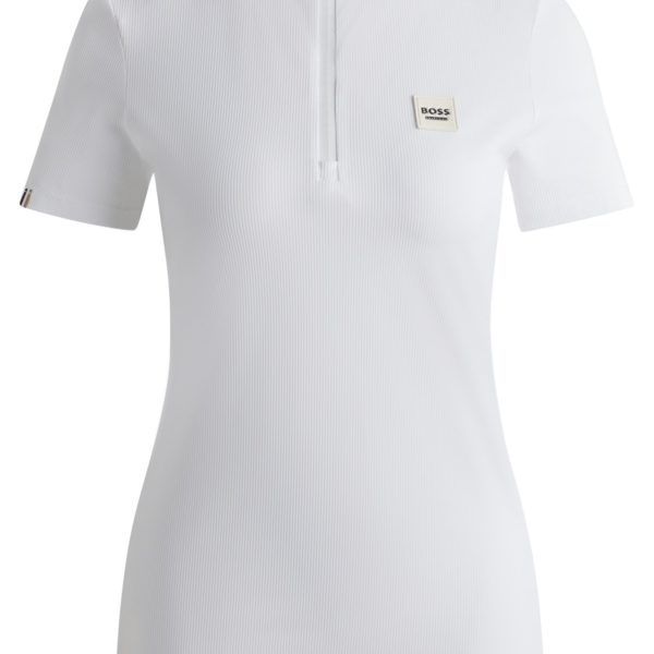 Chemise de concours d’équitation en tissu stretch côtelé – Hugo Boss