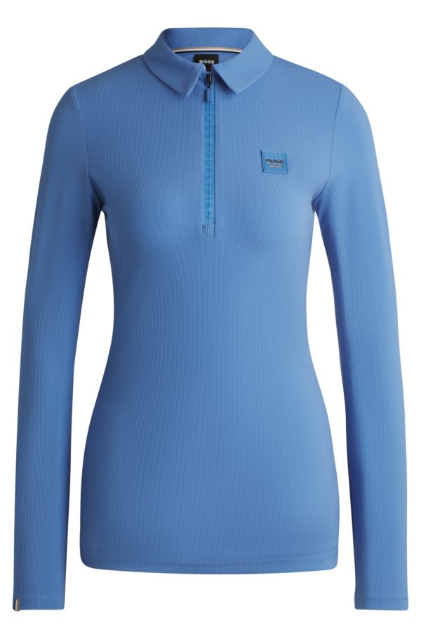 Hugo Boss Chemise d’entraînement d’équitation en piqué stretch