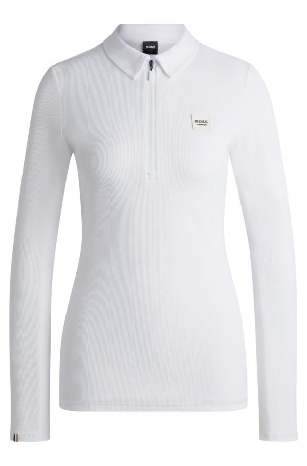 Hugo Boss Chemise d’entraînement d’équitation en piqué stretch
