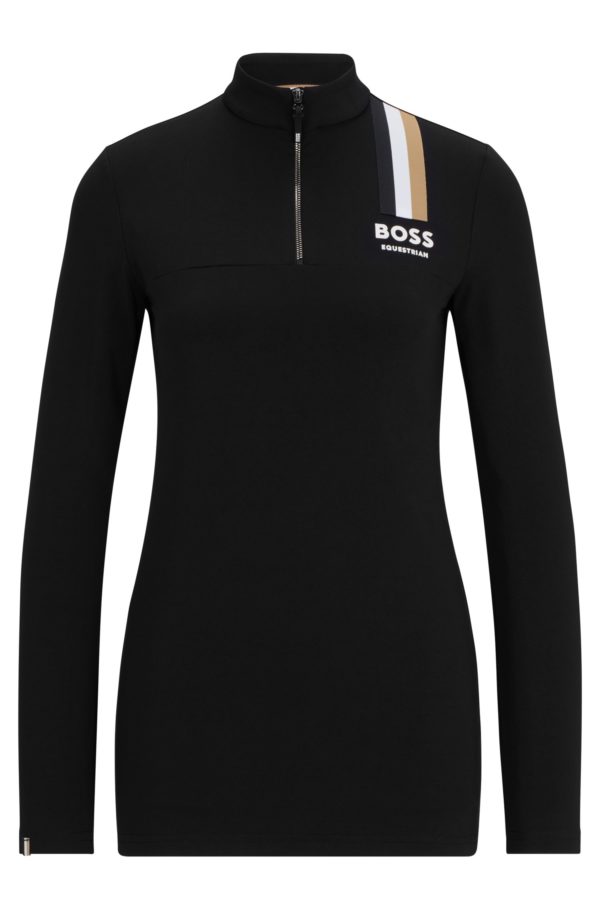 Hugo Boss Chemise d’entraînement d’équitation Slim en matière power-stretch