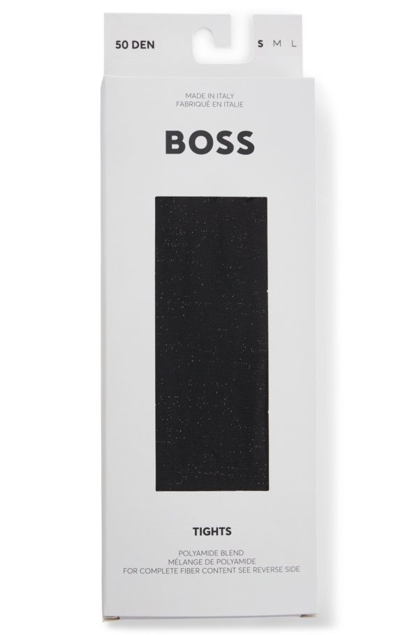 Hugo Boss Collant 20 deniers avec fil brillant