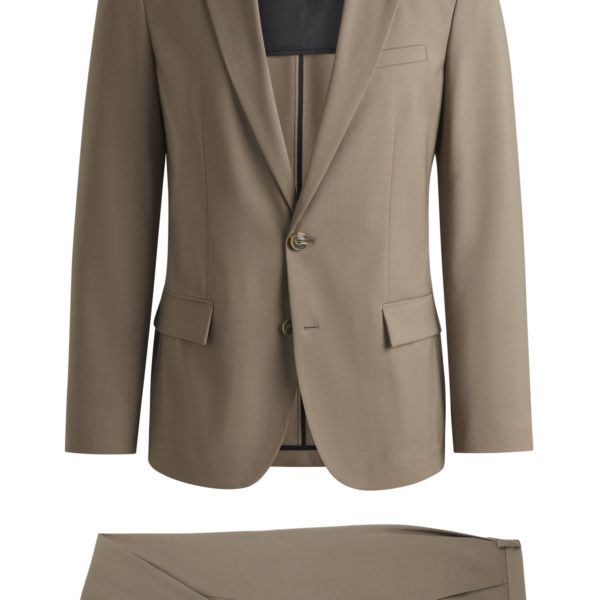 Costume Slim en tissu stretch performant – Hugo Boss