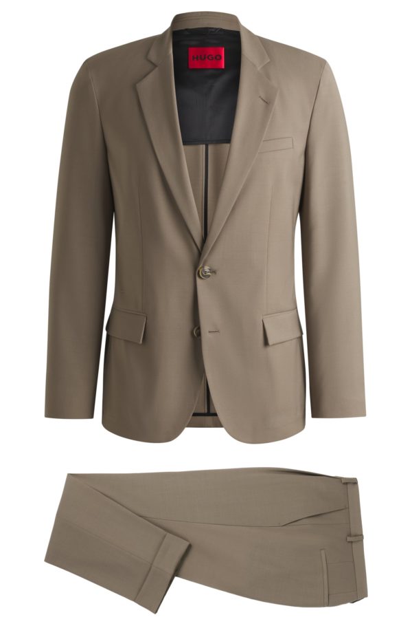 Hugo Boss Costume Slim en tissu stretch performant