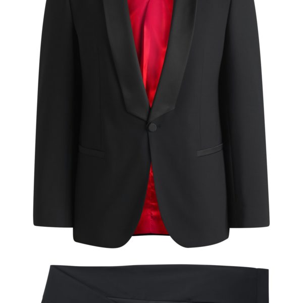 Costume habillé Slim en tissu stretch lavable – Hugo Boss
