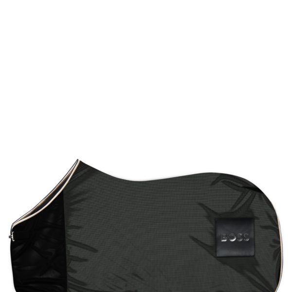Hugo Boss Couverture d’équitation anti-mouches en mesh avec patch logoté