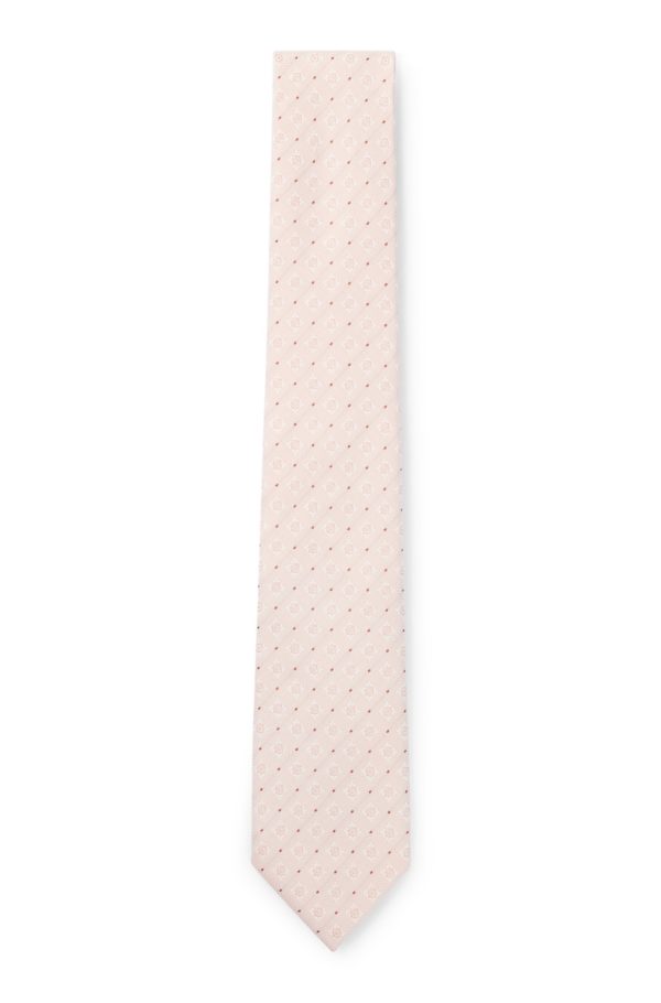 Hugo Boss Cravate en soie à motif jacquard