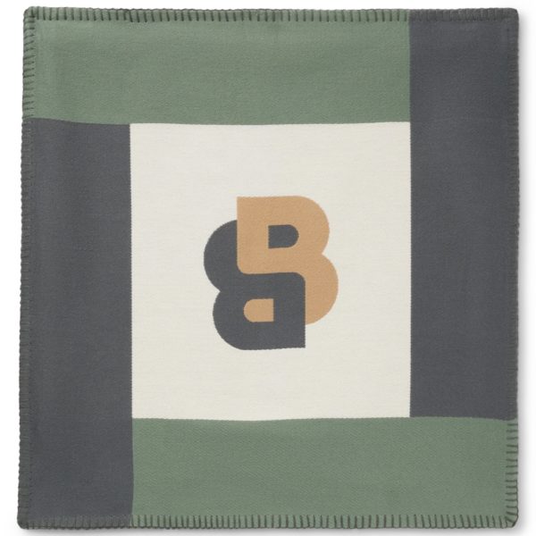 Housse de coussin en jacquard à point roulé – Hugo Boss