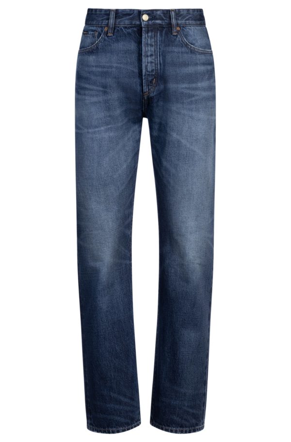 Hugo Boss Jean Classic en denim selvedge bleu