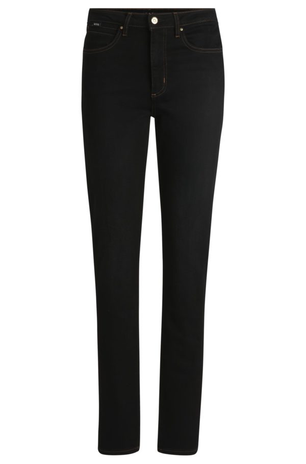 Hugo Boss Jean Slim en denim stretch noir