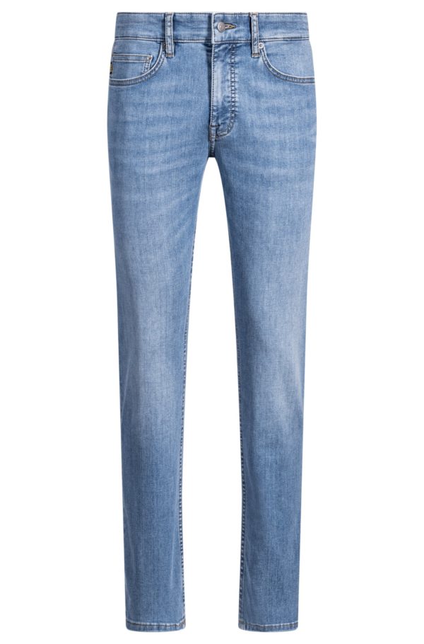 Hugo Boss Jean slim Delaware en denim bleu doux et confortable