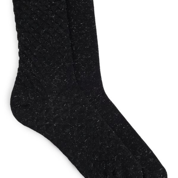 Lot de deux paires de chaussettes mi-mollet effet brillant – Hugo Boss