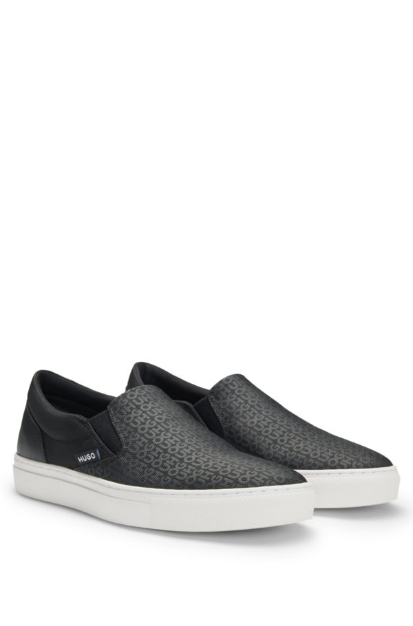Hugo Boss Mocassins avec empeigne logotée