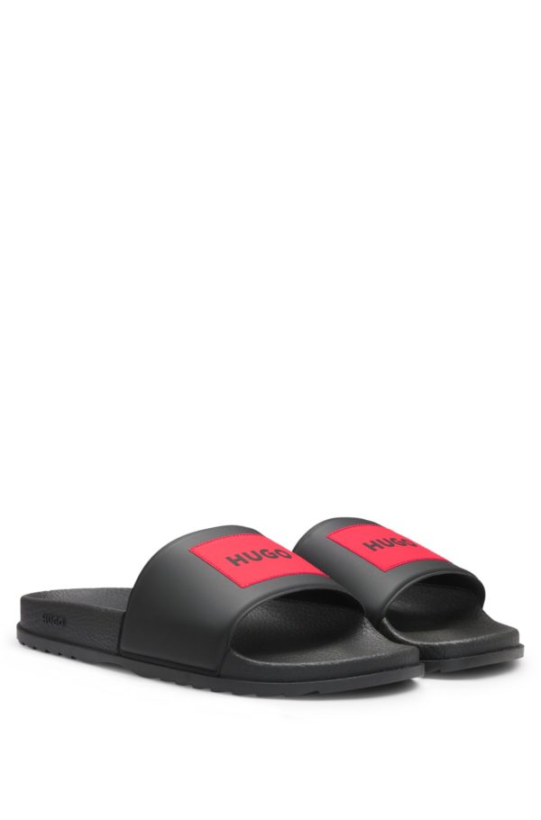 Hugo Boss Mules avec tige à logo