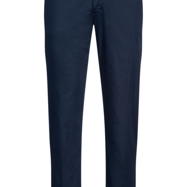 Pantalon Slim en satin de coton mélangé – Hugo Boss