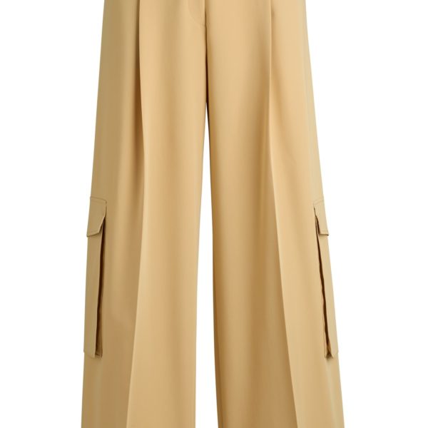 Hugo Boss Pantalon cargo Relaxed en tissu stretch