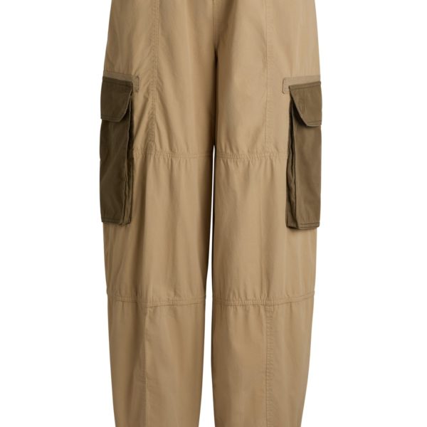 Pantalon parachute Oversize en coton avec poches cargo – Hugo Boss