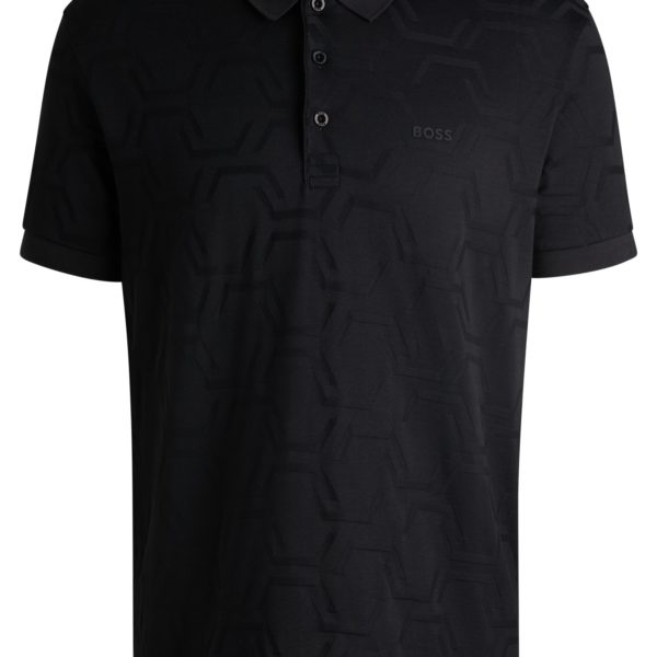 Hugo Boss Polo Paddy Relaxed en coton mercerisé matelassé