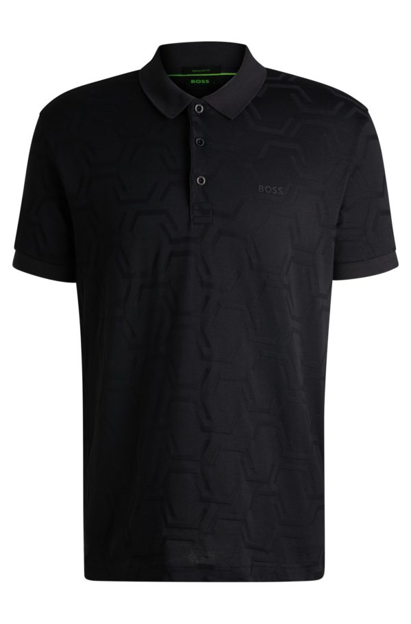 Hugo Boss Polo Paddy Relaxed en coton mercerisé matelassé
