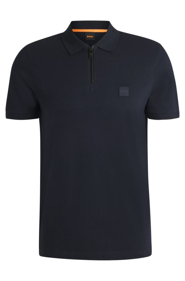 Hugo Boss Polo Slim en maille de piqué de coton stretch