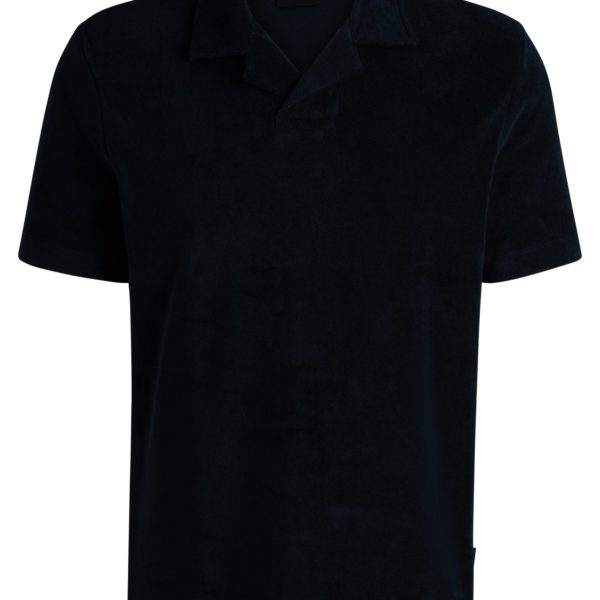 Hugo Boss Polo à col Johnny en coton éponge