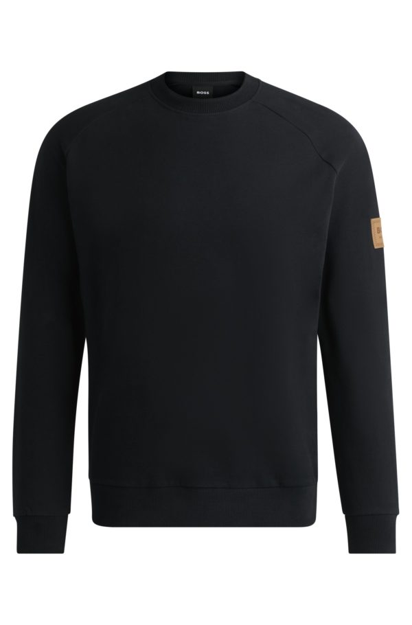 Hugo Boss Pull d’équitation en coton stretch italien