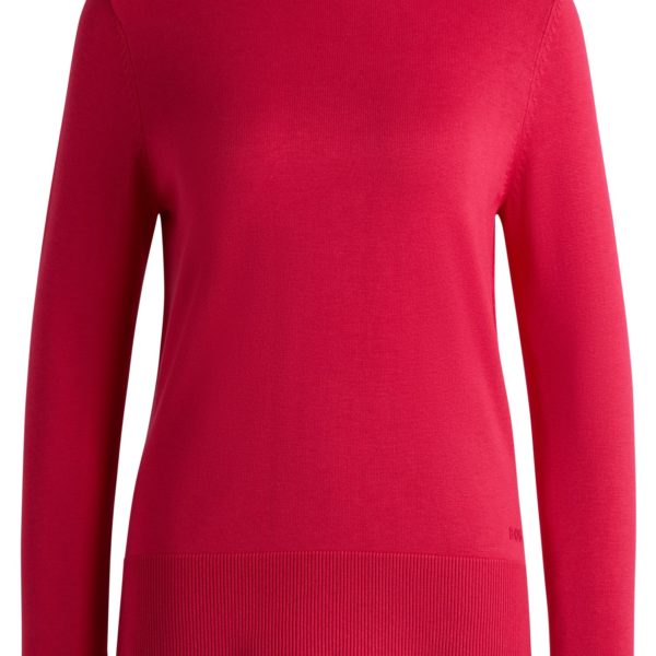 Hugo Boss Pull en maille à bords roulottés