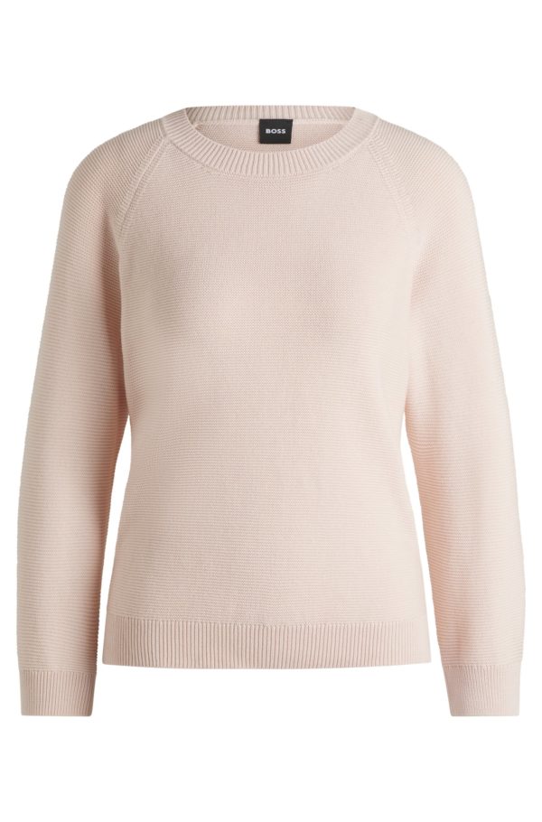 Hugo Boss Pull en maille de coton