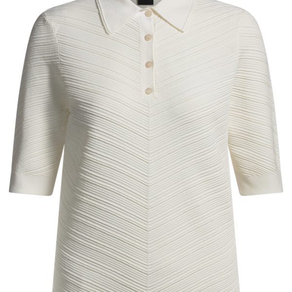 Hugo Boss Pull structuré à col polo