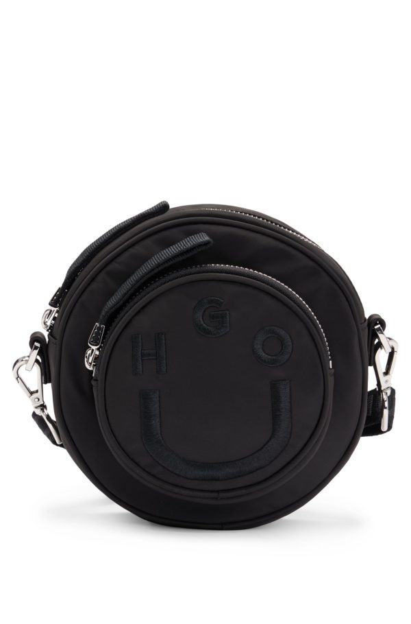 Hugo Boss Sac porté croisé de forme ronde avec logo Happy HUGO