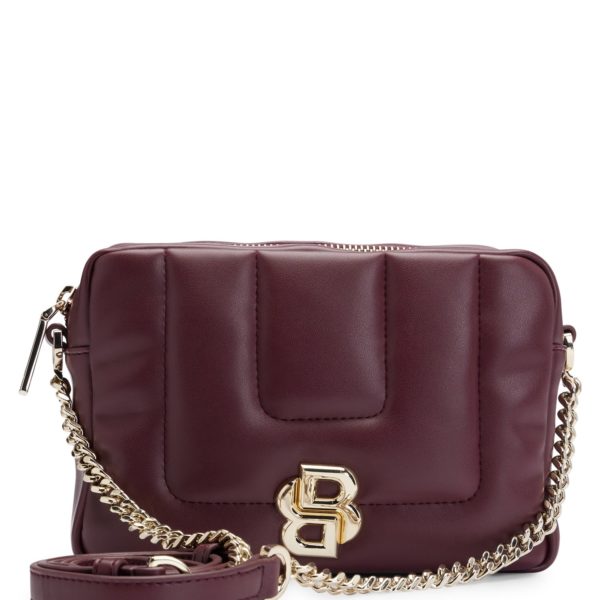 Hugo Boss Sac porté croisé matelassé avec monogramme Double B en métal