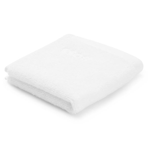 Serviette pour le visage en coton de la mer Égée avec logo brodé – Hugo Boss