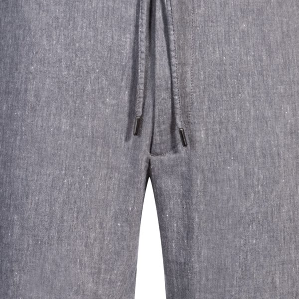 Hugo Boss Short Regular en lin mélangé avec cordon de serrage
