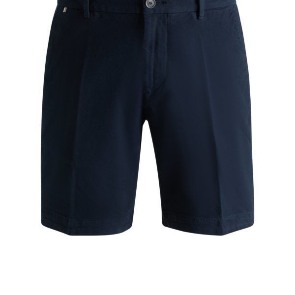 Short Slim en coton stretch structuré – Hugo Boss