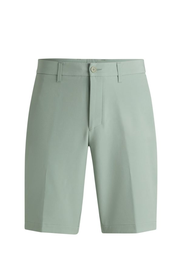 Hugo Boss Short Slim en tissu stretch déperlant