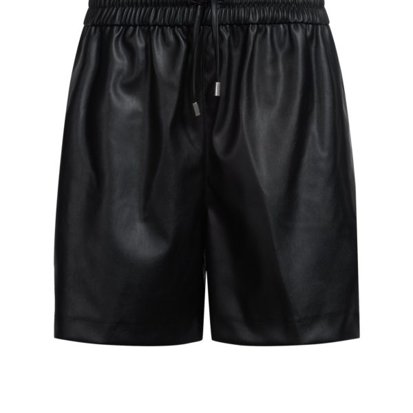 Short en similicuir à taille élastique – Hugo Boss