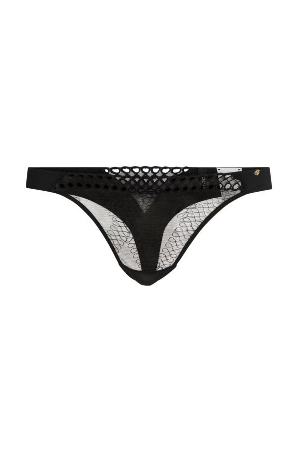 Hugo Boss String à motif œillets avec monogramme Double B