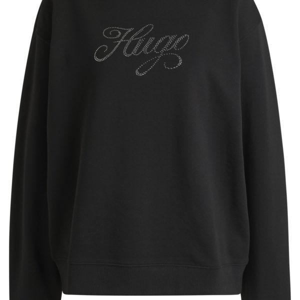 Sweat oversize en molleton de coton à logo artistique – Hugo Boss