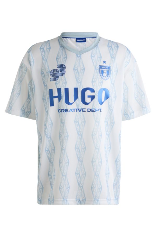 Hugo Boss T-shirt Oversize à motif artistique inspiré du football