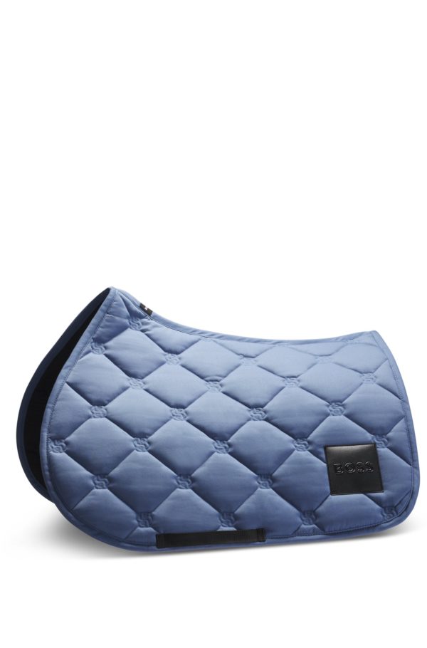 Hugo Boss Tapis de selle d’équitation spécial saut d’obstacle avec monogrammes Double B